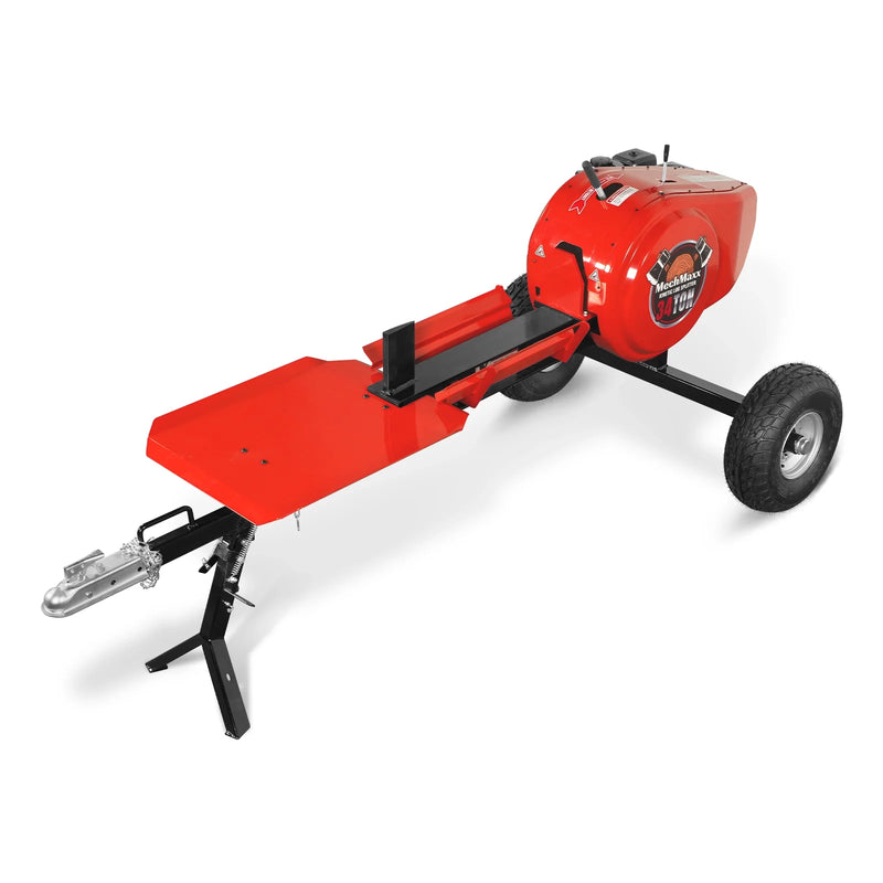 MechMaxx KT34 34-Ton Kinetic Log Splitter – 7 HP Ducar Gas Engine, 28" Log Capacity, 3-Second Cycle Time
