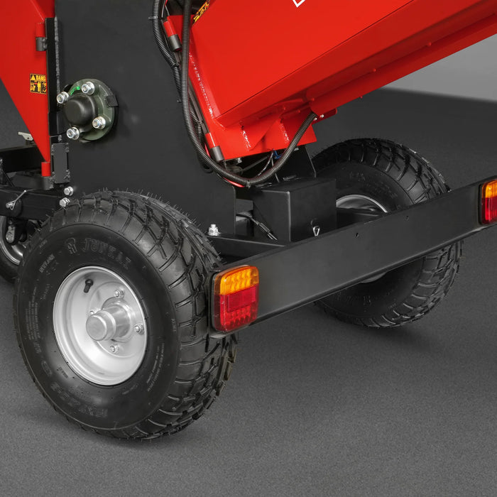 MechMaxx B150 6-Inch Drum Wood Chipper – Honda GX390 Gas Engine with Electric Start & Taillight