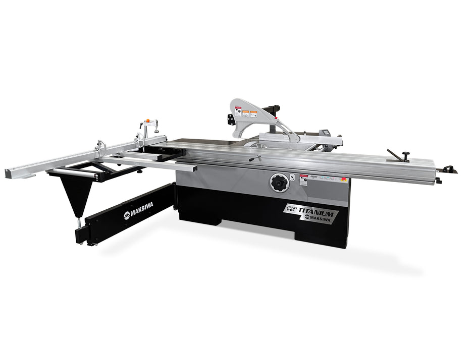 [December Backorder] Maksiwa BMT.3200.IR Titanium Sliding Panel Saw – 12″ 5 HP 1 Phase 220V