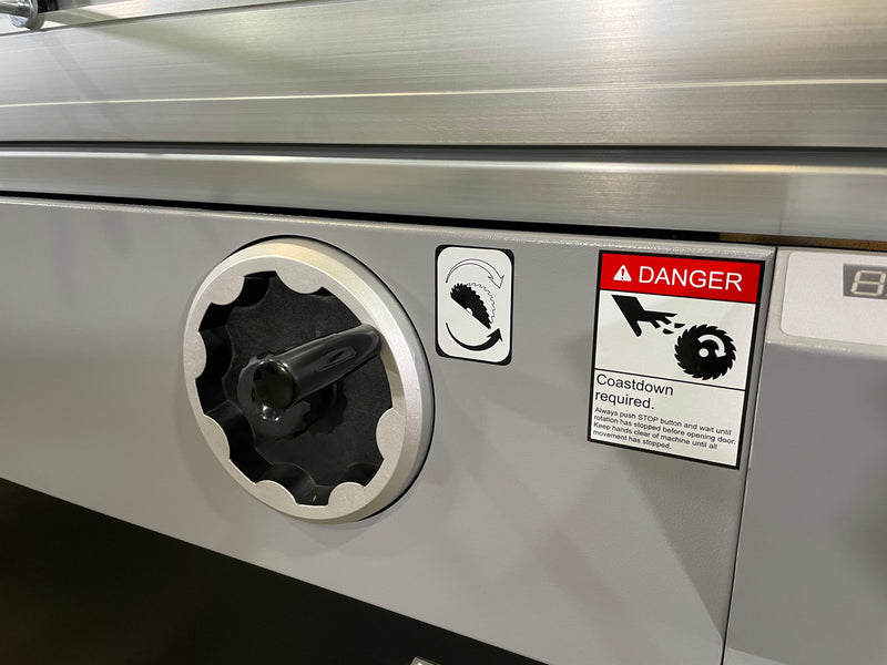 Maksiwa BMT.3200.IR Titanium Sliding Panel Saw – 12″ 5 HP 1 Phase 220V