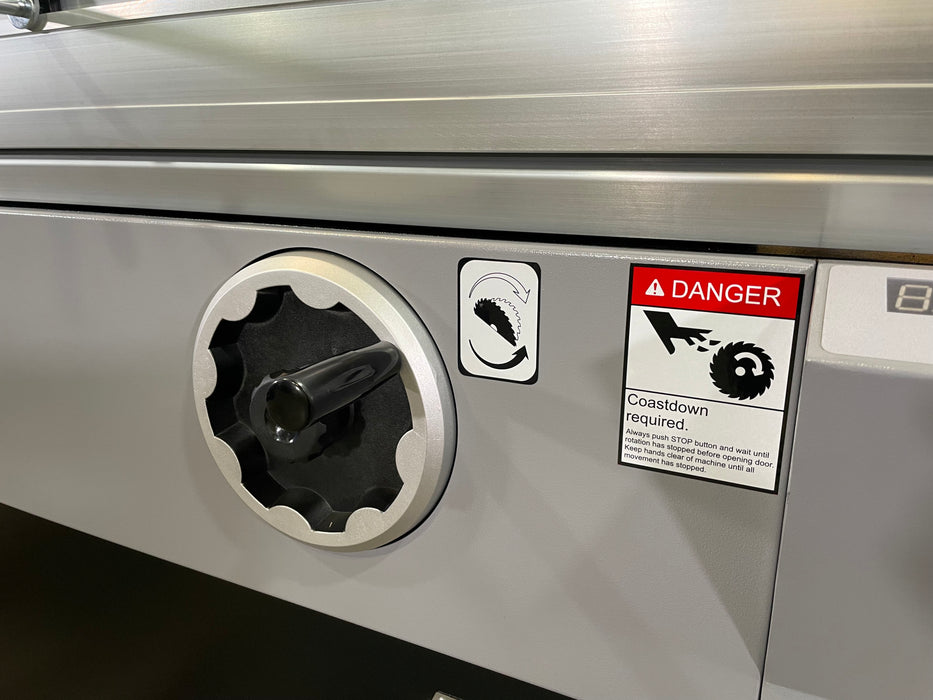 [December Backorder] Maksiwa BMT.3200.IR Titanium Sliding Panel Saw – 12″ 5 HP 1 Phase 220V