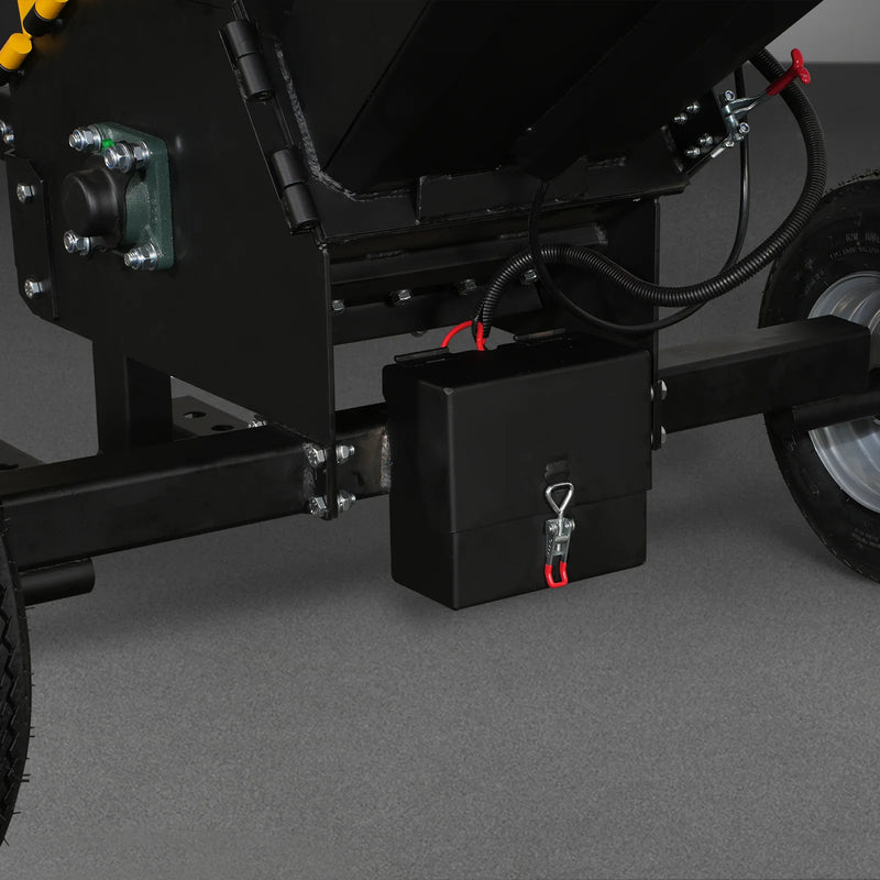 MechMaxx GS1500 5-Inch Drum Wood Chipper – KOHLER 429cc Gasoline Engine with Electric Start