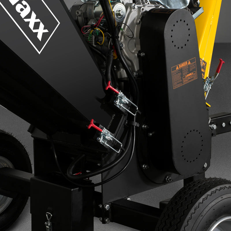 MechMaxx GS1500 5-Inch Drum Wood Chipper – KOHLER 429cc Gasoline Engine with Electric Start