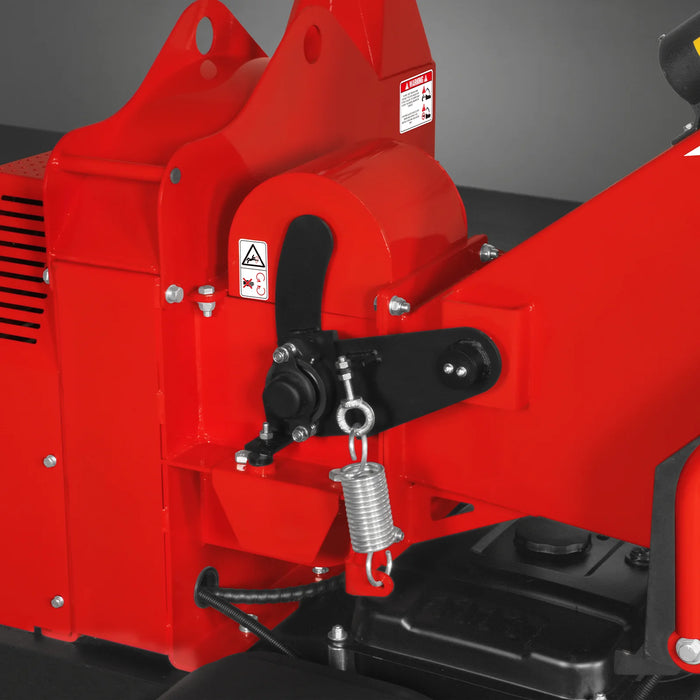 MechMaxx DCH7 7-Inch Disc Wood Chipper – HONDA GX690 688cc Gas Engine with Hydraulic Feeding & Electric Start