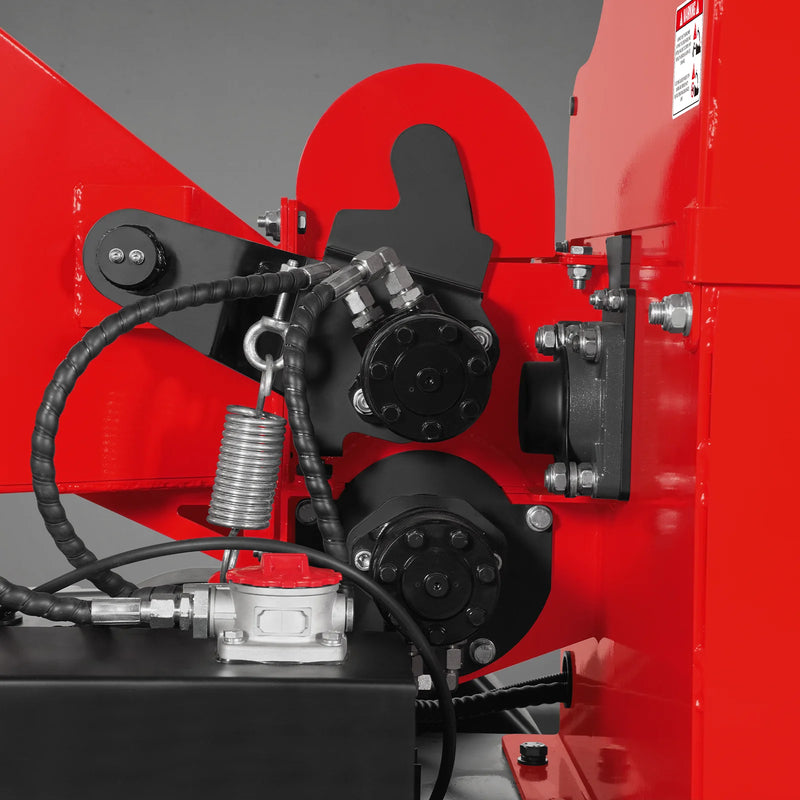 MechMaxx DCH7 7-Inch Disc Wood Chipper – HONDA GX690 688cc Gas Engine with Hydraulic Feeding & Electric Start