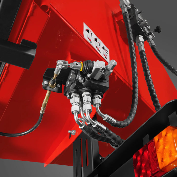 MechMaxx DCH7 7-Inch Disc Wood Chipper – HONDA GX690 688cc Gas Engine with Hydraulic Feeding & Electric Start