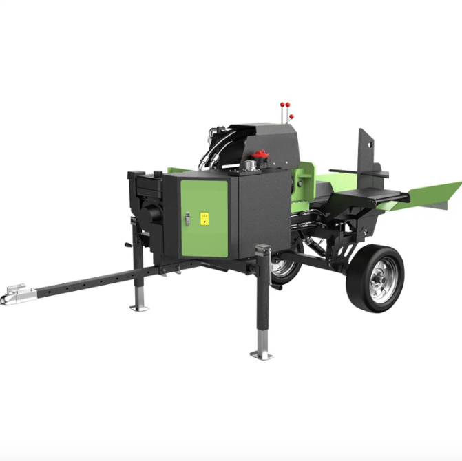 New Designed Hydraulic Firewood Processor Firewood Working Machine Log Splitter with Gasoline Engine