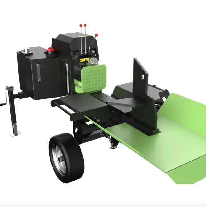 New Designed Hydraulic Firewood Processor Firewood Working Machine Log Splitter with Gasoline Engine