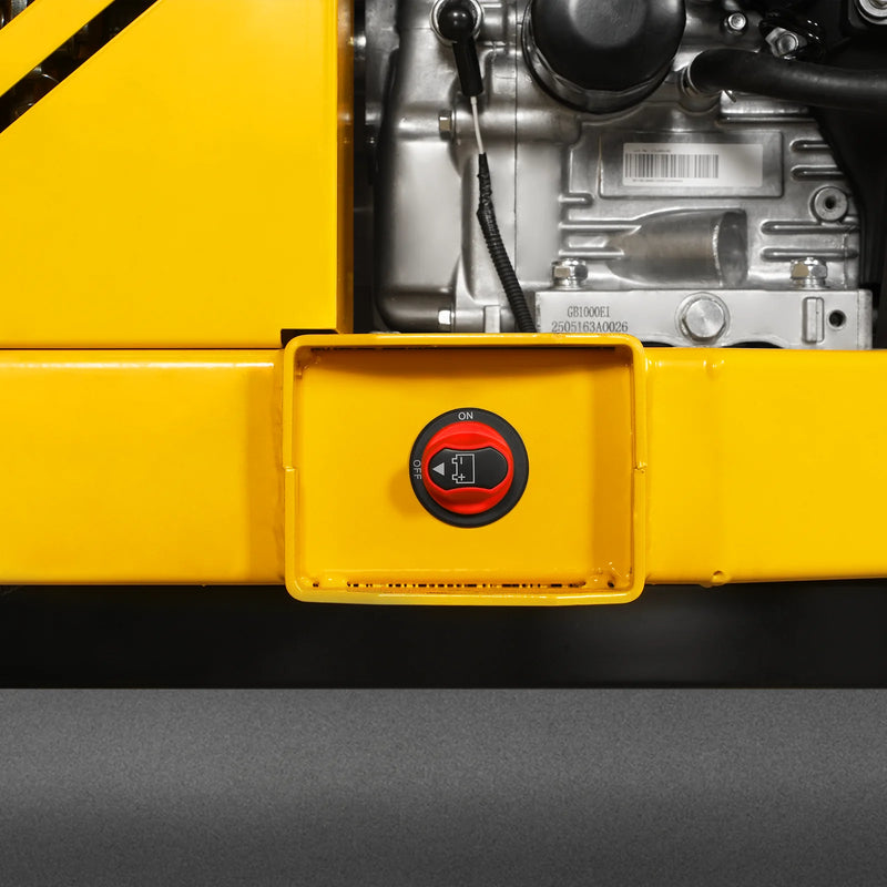 MechMaxx CROBA TX1000 8-Inch Drum Wood Chipper – ZONSEN 1000cc 35HP Gas Engine with Electric Start & Intelligent Hydraulic Feeding System