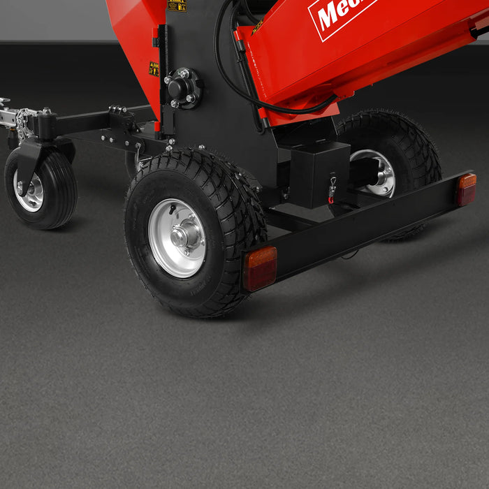 MechMaxx B150 6-Inch Drum Wood Chipper – KOHLER 429cc 14HP Gas Engine with Electric Start & Taillight