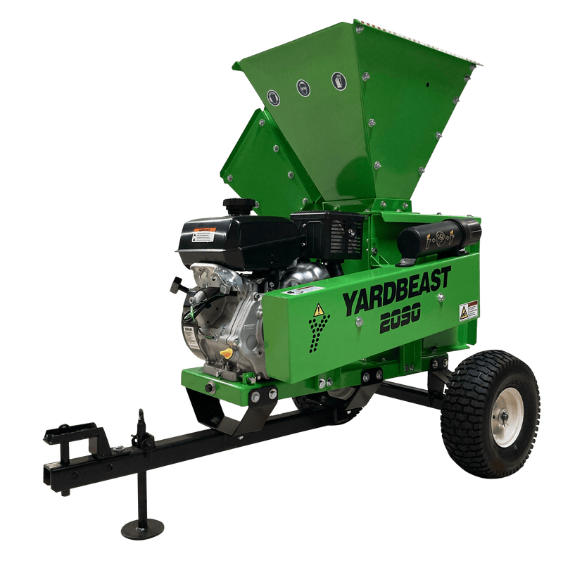 Yardbeast 2090 3.5-Inch Wood Chipper Shredder – Kohler CH440 429cc 14HP Gas Engine with Tow-Ready Design