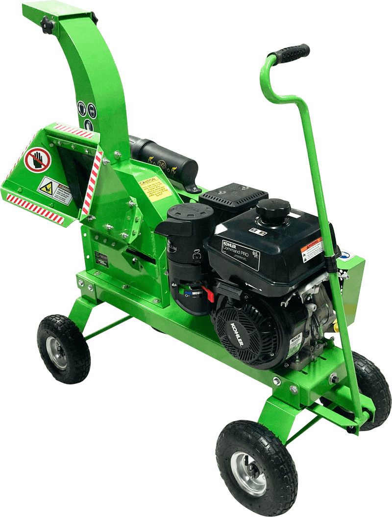 Yardbeast 2510 2.5-Inch Wood Chipper – Kohler CH395 277cc 9.5HP Gas Engine with Gravity Feed & Leaf Shredder Hopper