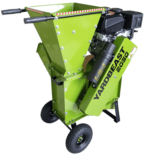Yardbeast 2050 3-Inch Wood Chipper Shredder – Kohler CH395 277cc 9.5HP Gas Engine with Dual Hopper Chipping & Shredding