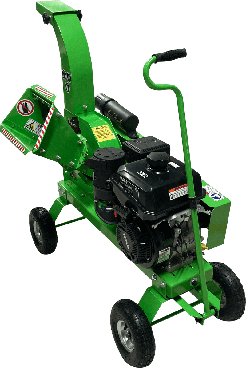 Yardbeast 2510 2.5-Inch Wood Chipper – Kohler CH395 277cc 9.5HP Gas Engine with Gravity Feed & Leaf Shredder Hopper