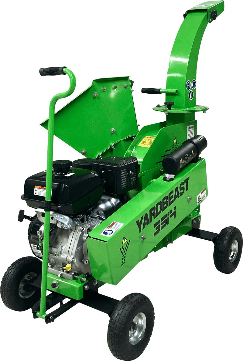 Yardbeast 3514 3.5-Inch Wood Chipper – Kohler CH440 429cc 14HP Gas Engine with Self-Feeding Hopper & Heavy-Duty Clutch