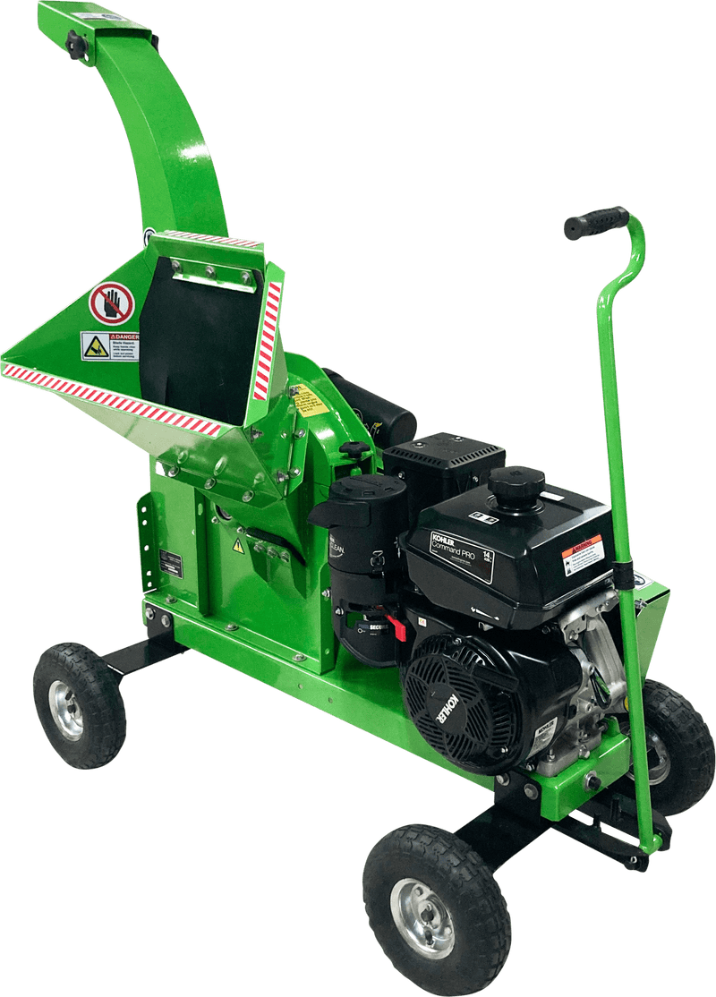 Yardbeast 3514 3.5-Inch Wood Chipper – Kohler CH440 429cc 14HP Gas Engine with Self-Feeding Hopper & Heavy-Duty Clutch