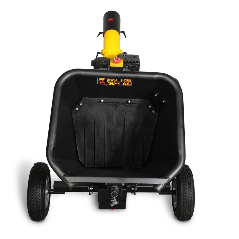 MechMaxx GS1500 5-Inch Drum Wood Chipper – KOHLER 429cc Gasoline Engine with Electric Start