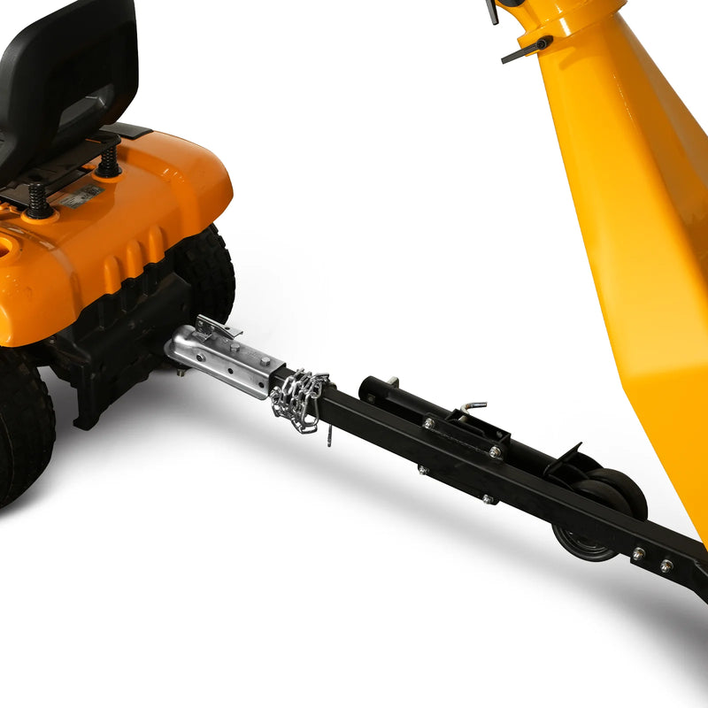 MechMaxx P4206 6-Inch Drum Wood Chipper – B&S Vanguard 408cc 14HP Gas Engine with Electric Start