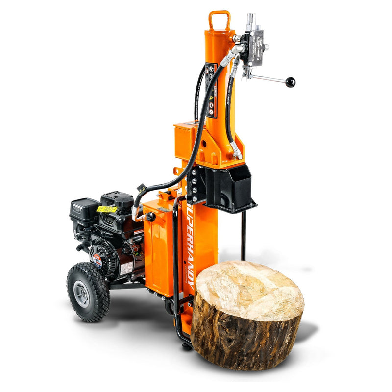SuperHandy GUO096 25 Ton Gas Log Splitter - 7HP 209CC, 20" Max Log Length