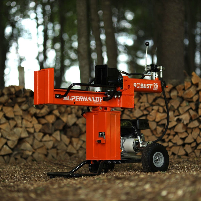 SuperHandy 25 Ton Gas Log Splitter - 7HP 209CC, 20" Max Log Length GUO096