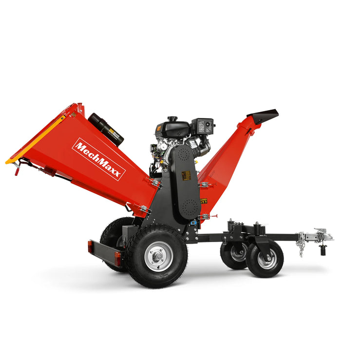 MechMaxx B150 6-Inch Drum Wood Chipper – KOHLER 429cc 14HP Gas Engine with Electric Start & Taillight