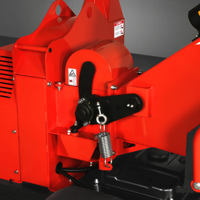 MechMaxx DCH7 7-Inch Disc Wood Chipper – ZONSEN 750cc 25HP Twin-Cylinder Petrol Engine with Hydraulic Feeding & Electric Start