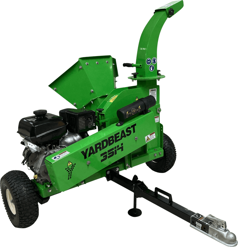 Yardbeast 3514ATV 3.5-Inch Wood Chipper – Kohler CH440 429cc 14HP Gas Engine with ATV Towing Capability
